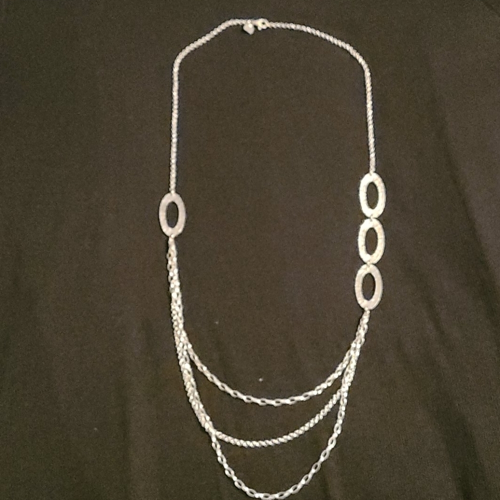 Silpada Silver 3 Tier Necklace